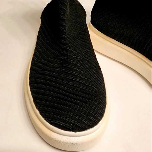 Asos Black  Pull-On Sock Sneakers  Women's Size 7 - Picture 16 of 16